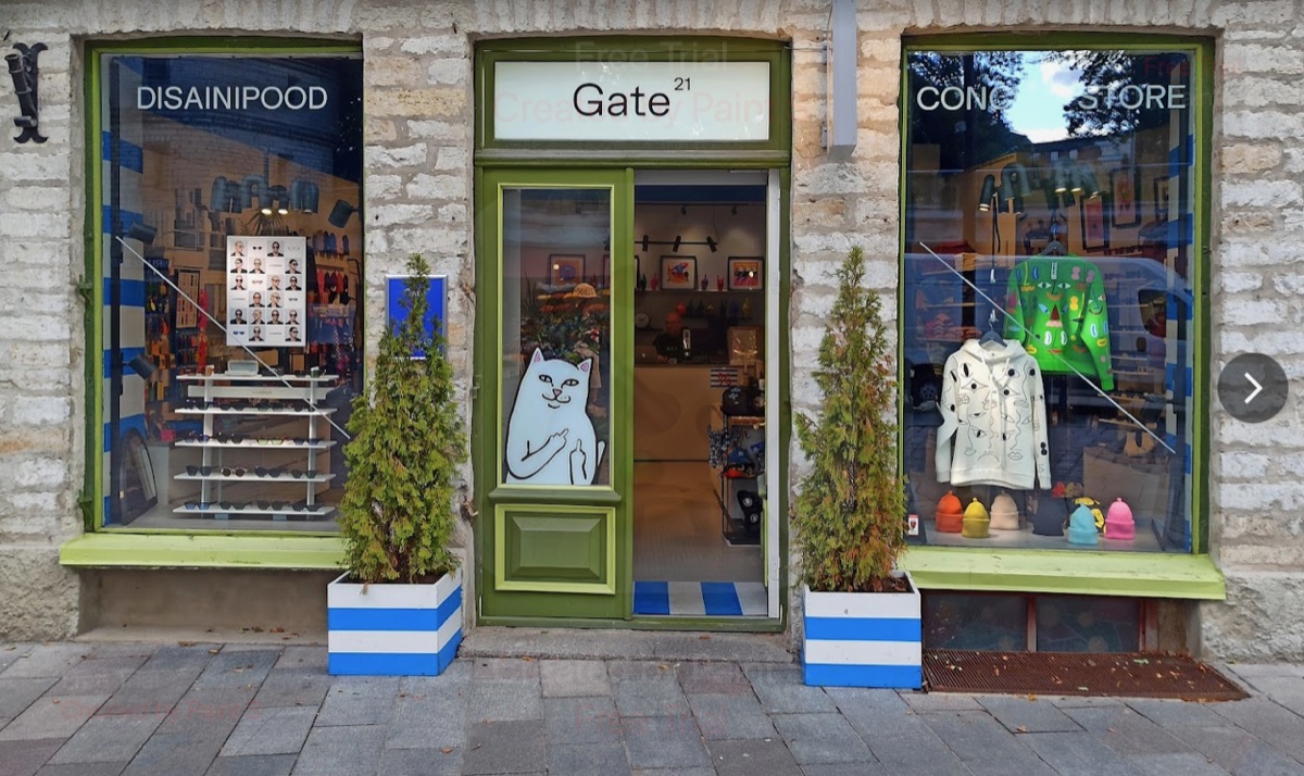 Gate21: Tallinn's Most Colourful Concept Store in the Old Town